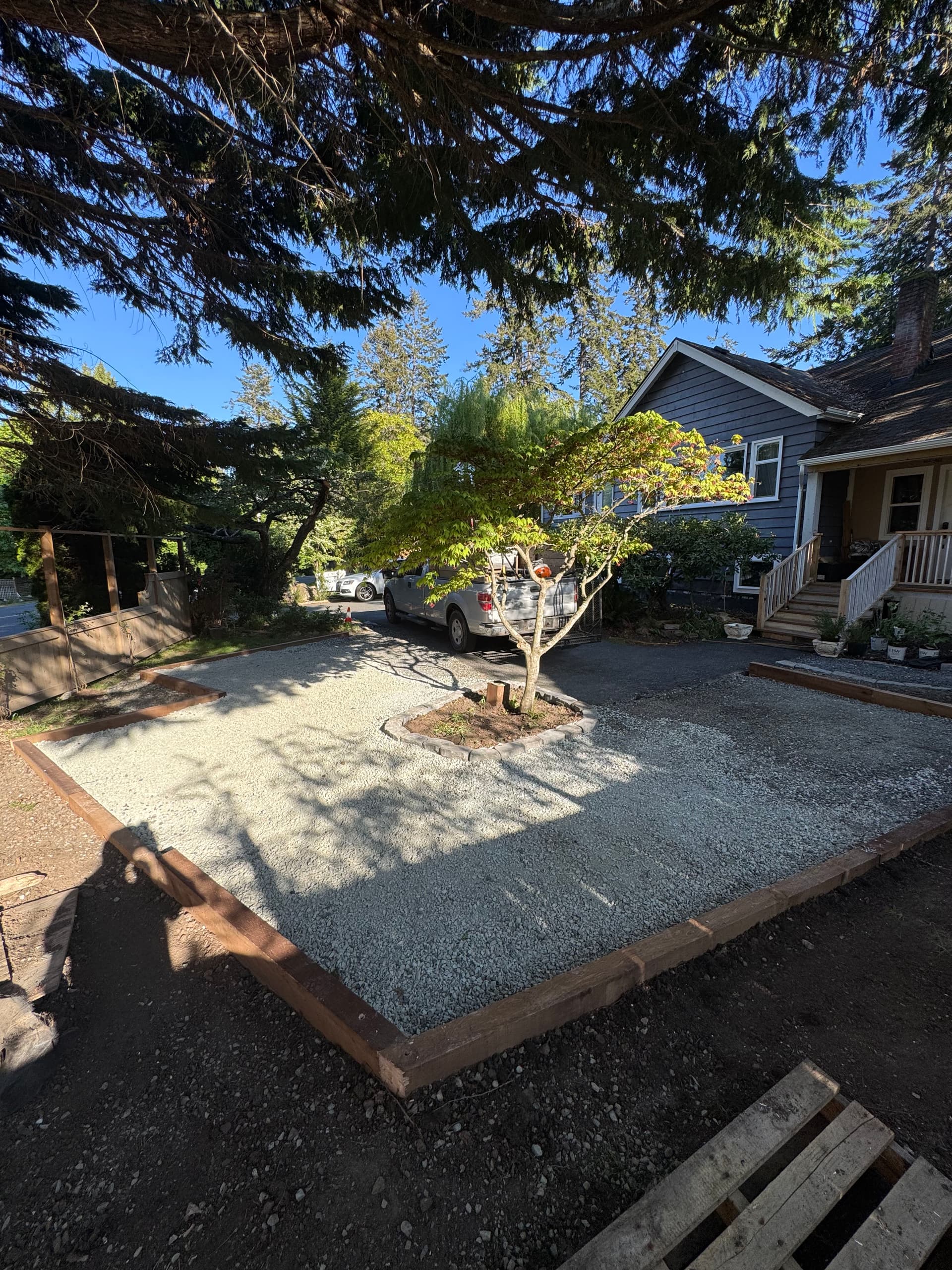Gallery photos for Gravel Driveway Done Right - Road Base, Clean Edging, No Ruts: Image #1