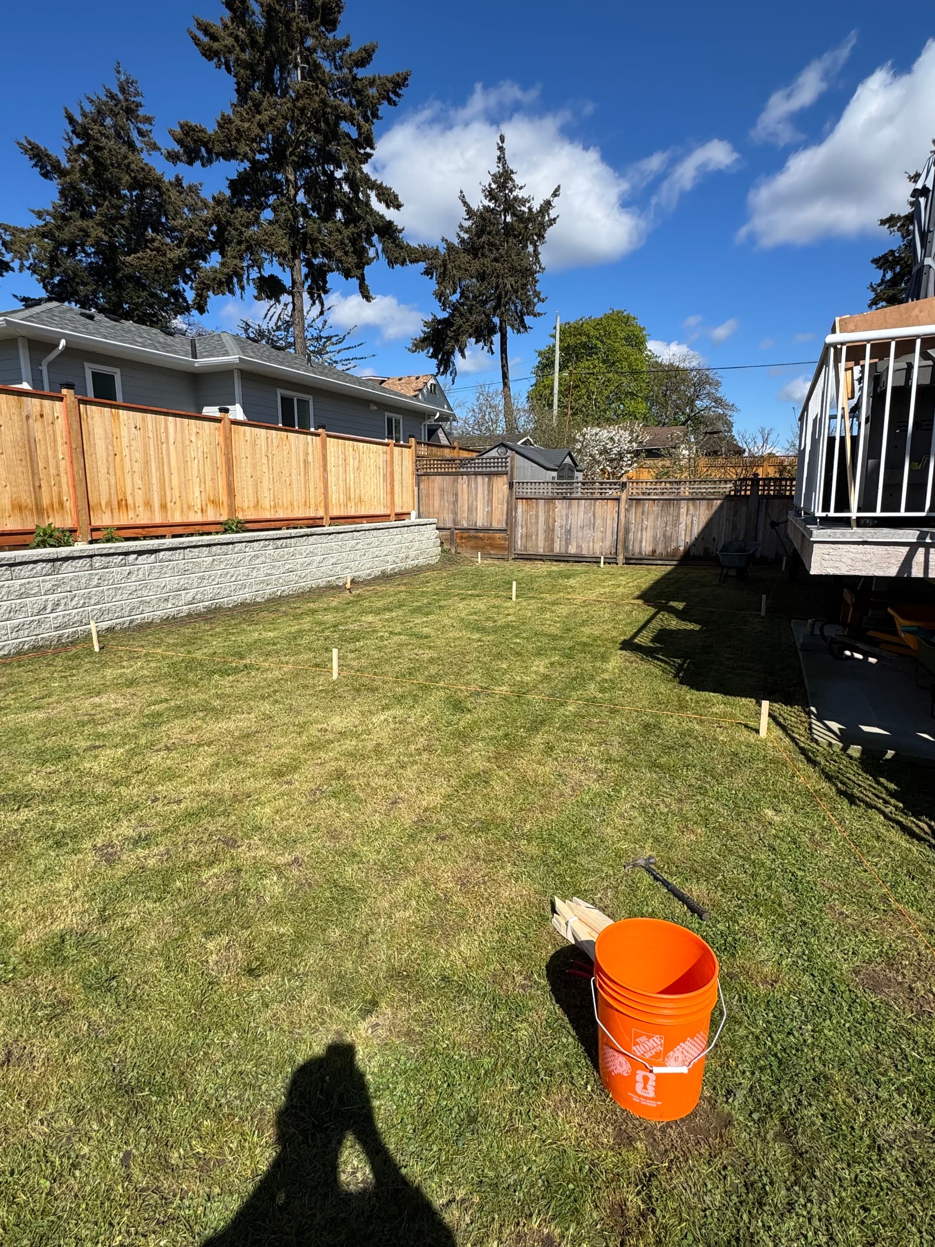Gallery photos for Bare Dirt Backyard Gets a Full Soil and Sod Overhaul: Image #1