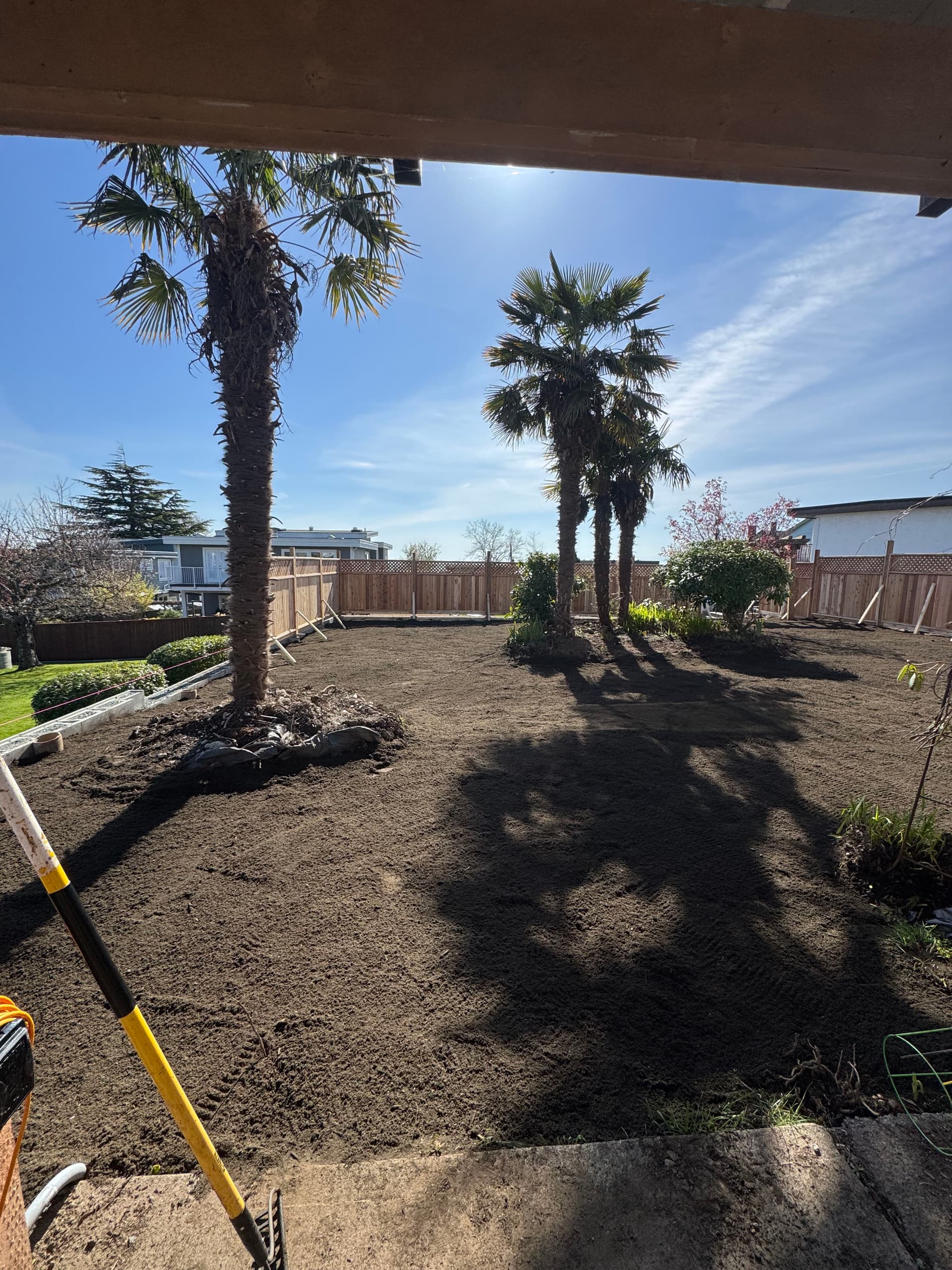 Gallery photos for New Lawn Installation in a Canadian Backyard Paradise: Image #1