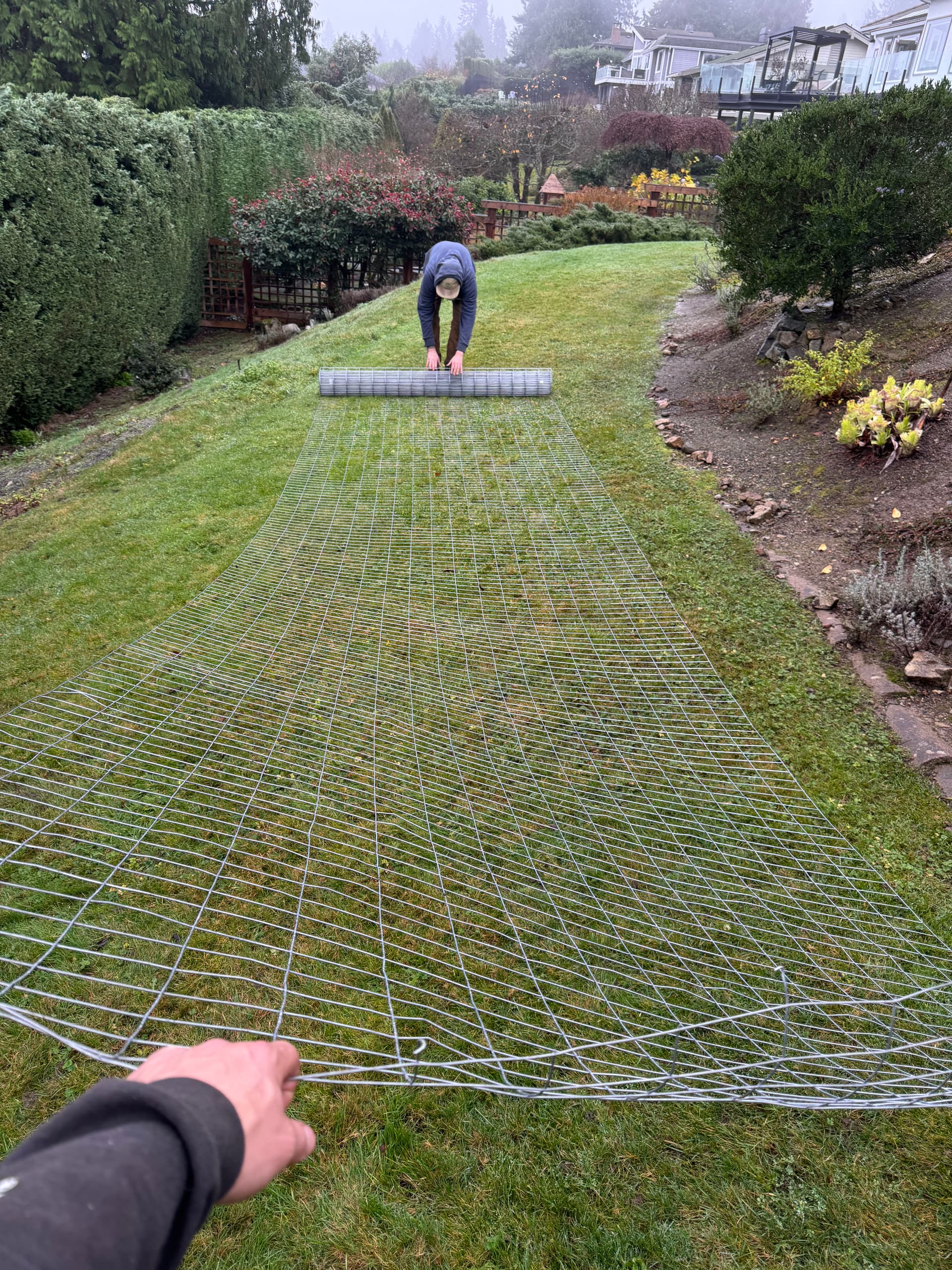 Deer Fence Installation for Garden Protection