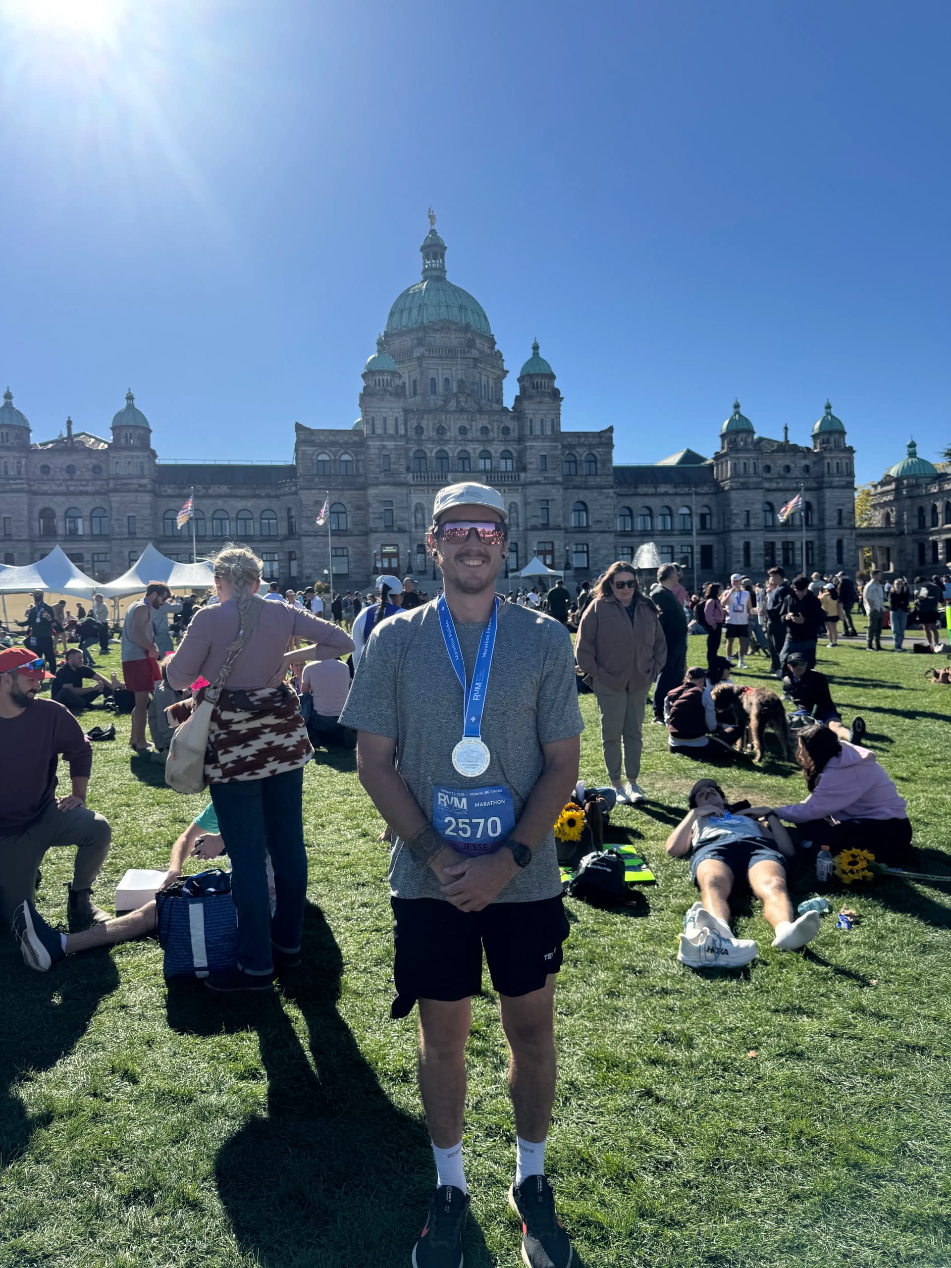 Jesse Just Finished His Second Marathon and We Couldn't Be Prouder image