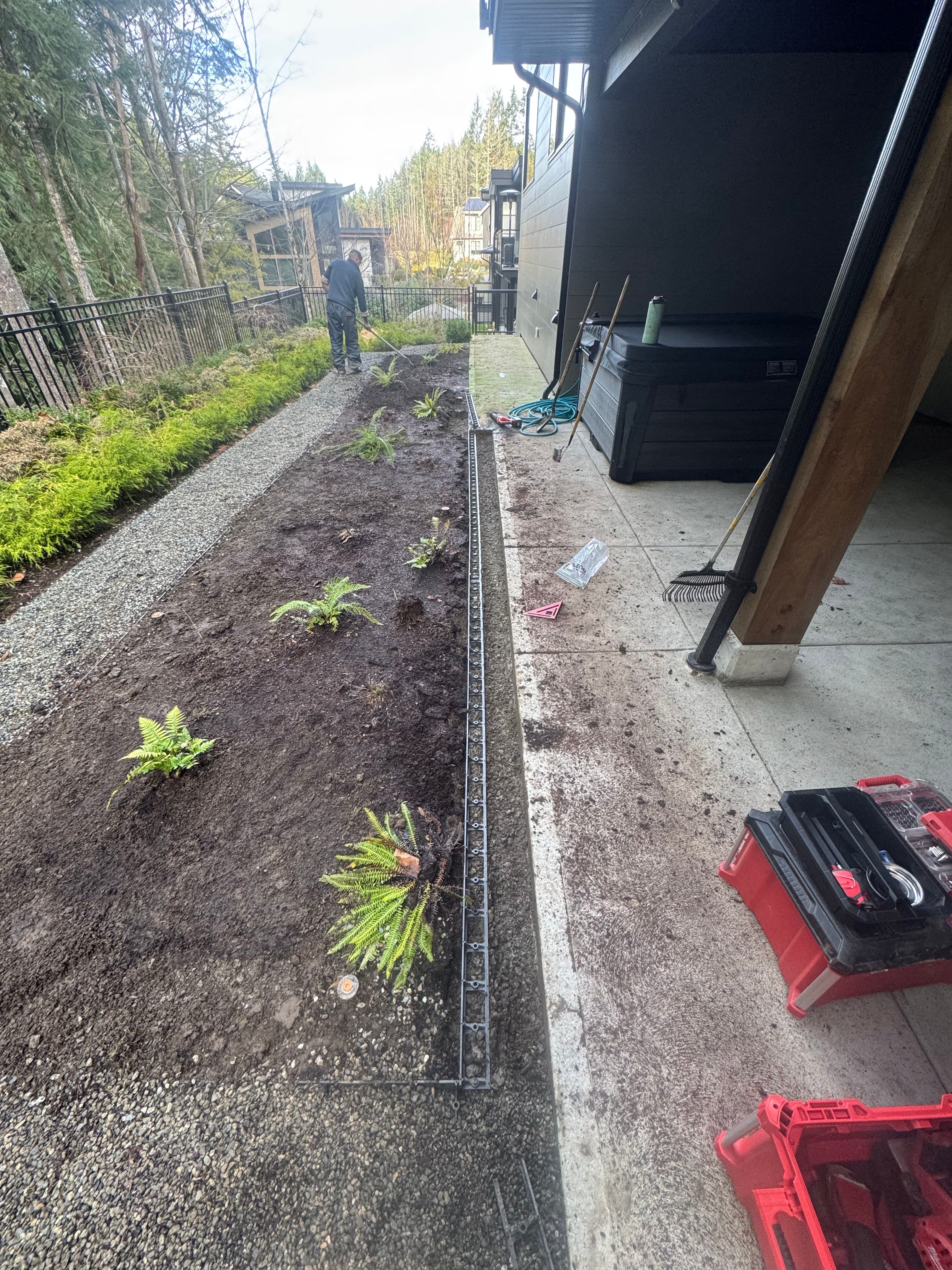 Project Garden Installation with Expert Drainage Solutions image