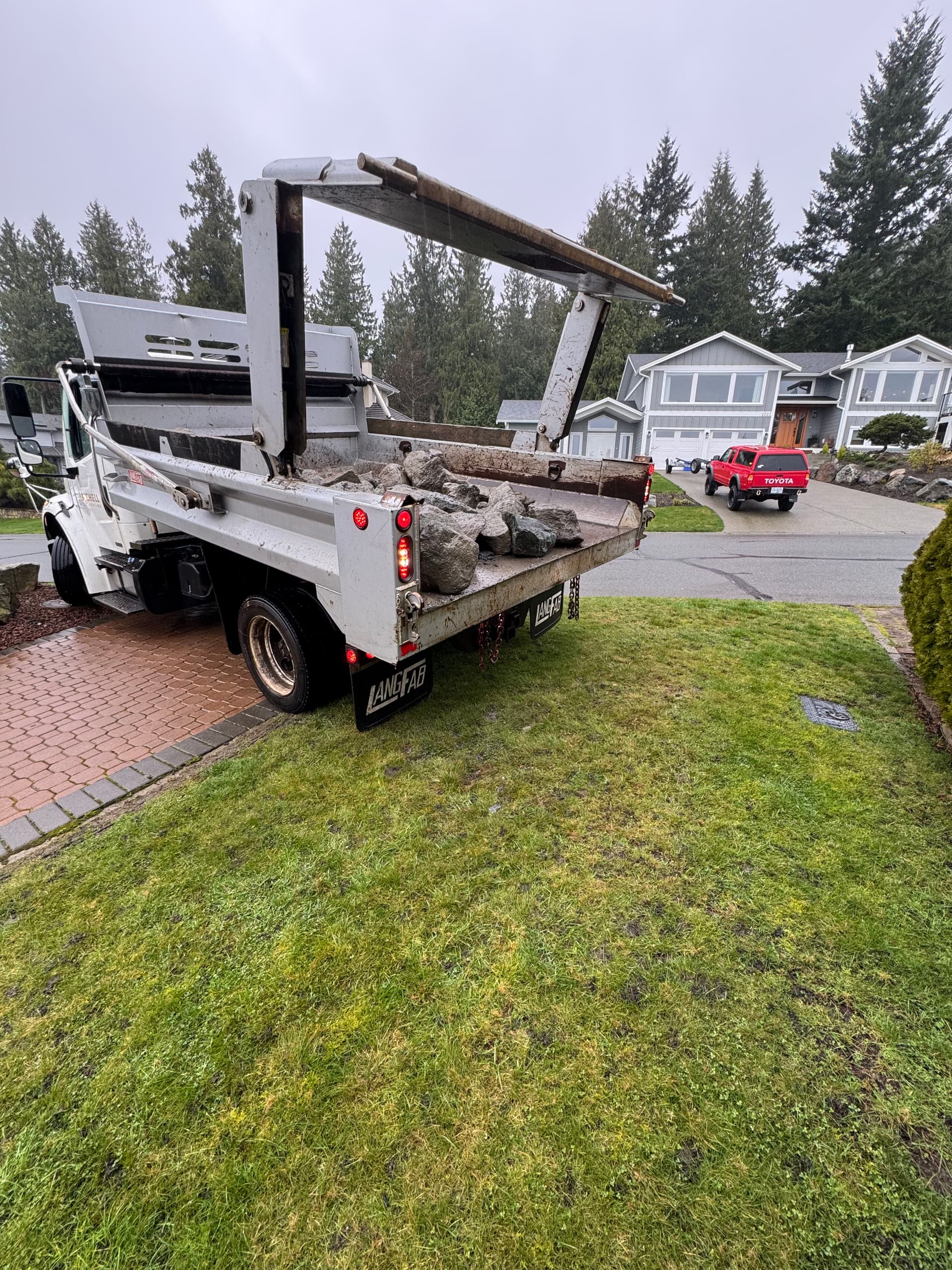 Rock Delivery for a Stunning Garden in John Dean