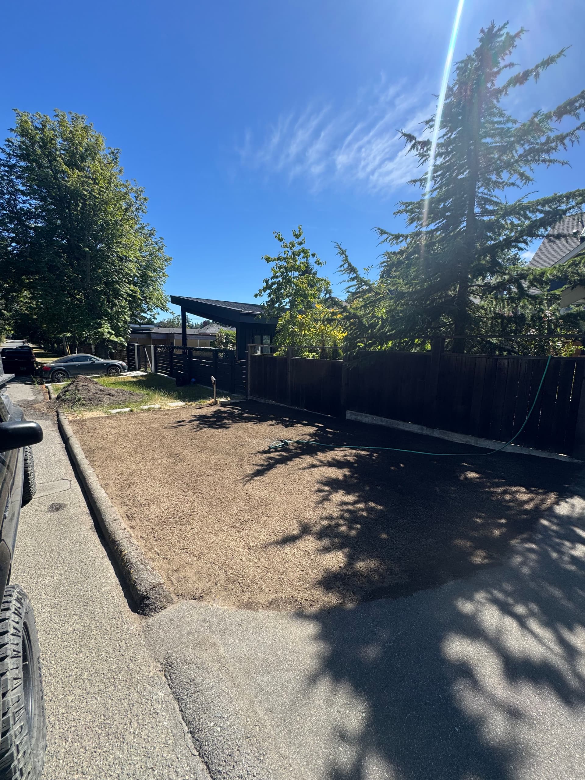Gallery photos for Lawn Reset After Construction Damage - Starting Fresh: Image #1