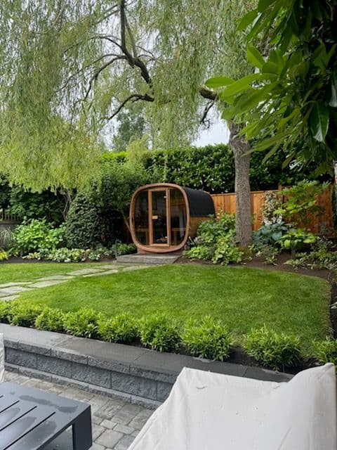 Gallery photos for Serene Garden Oasis with Cozy Patio Transformation: Image #1