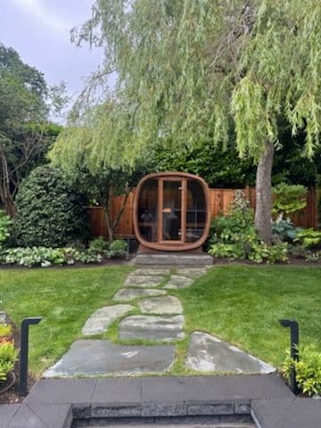 Gallery photos for Serene Garden Oasis with Cozy Patio Transformation: Image #2