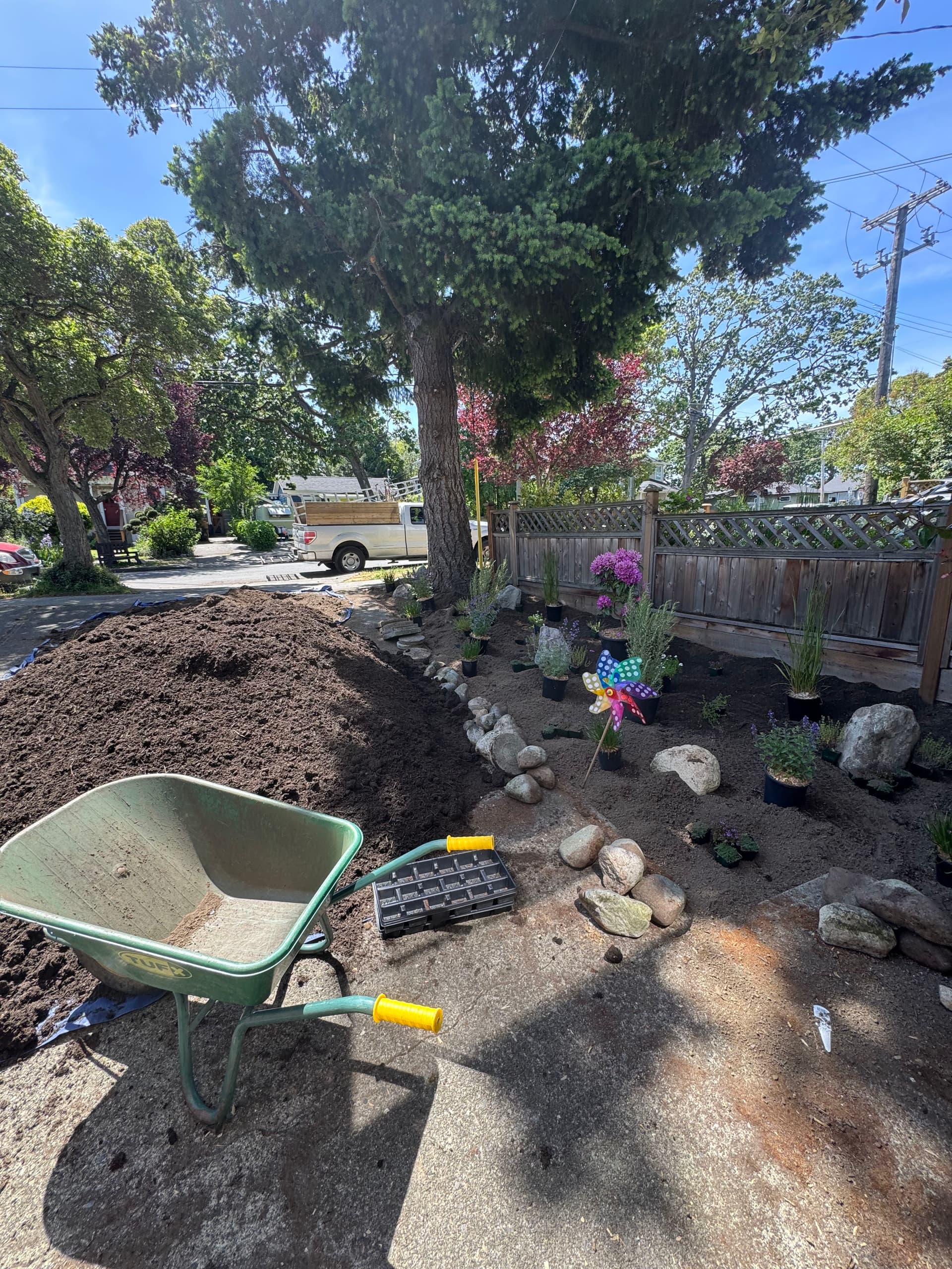 Gallery photos for Front Yard Garden Installation That Actually Fits the Space: Image #2