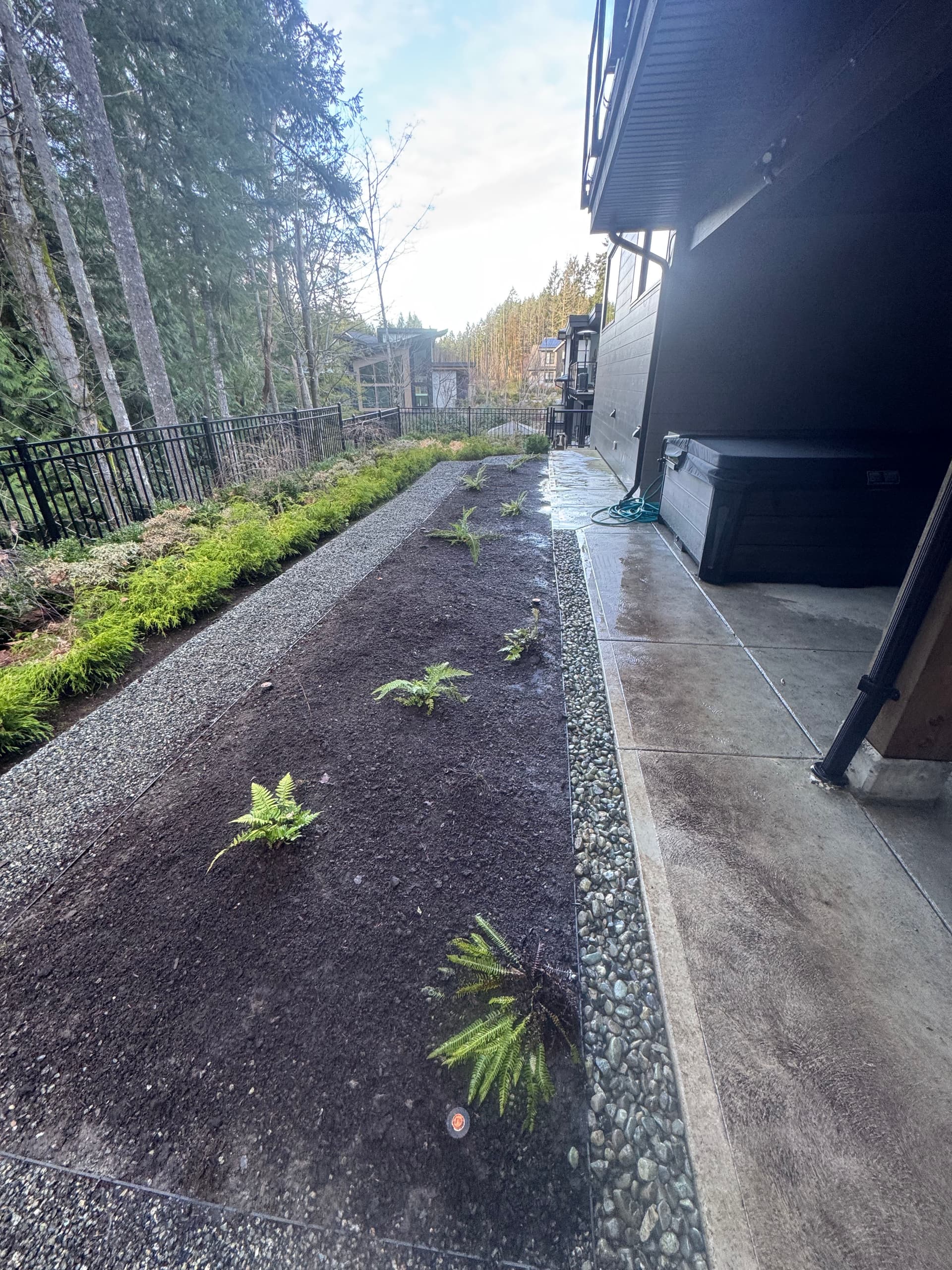 Gallery photos for Garden Installation with Expert Drainage Solutions: Image #1