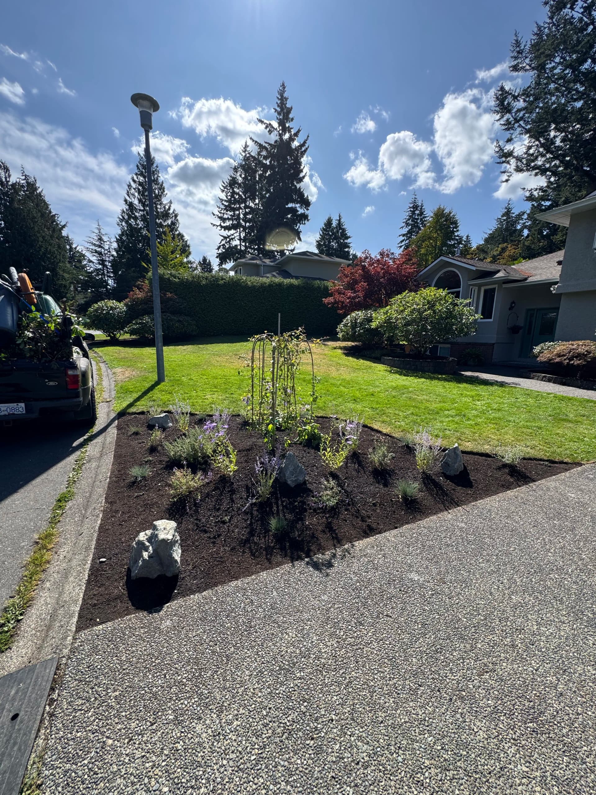 Front Yard Garden Bed Install That Earns Its Curb Appeal image