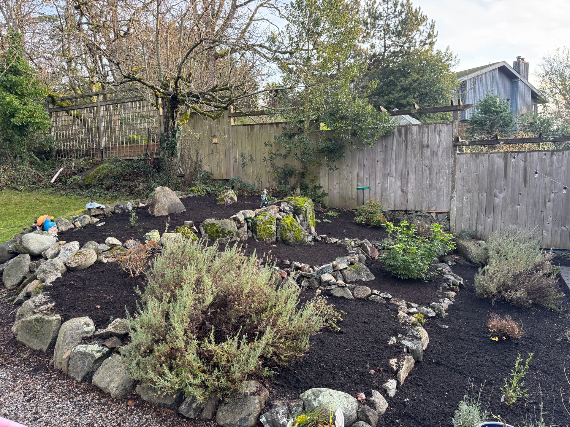 Fresh Mulch That Makes a Garden Look Cared For image