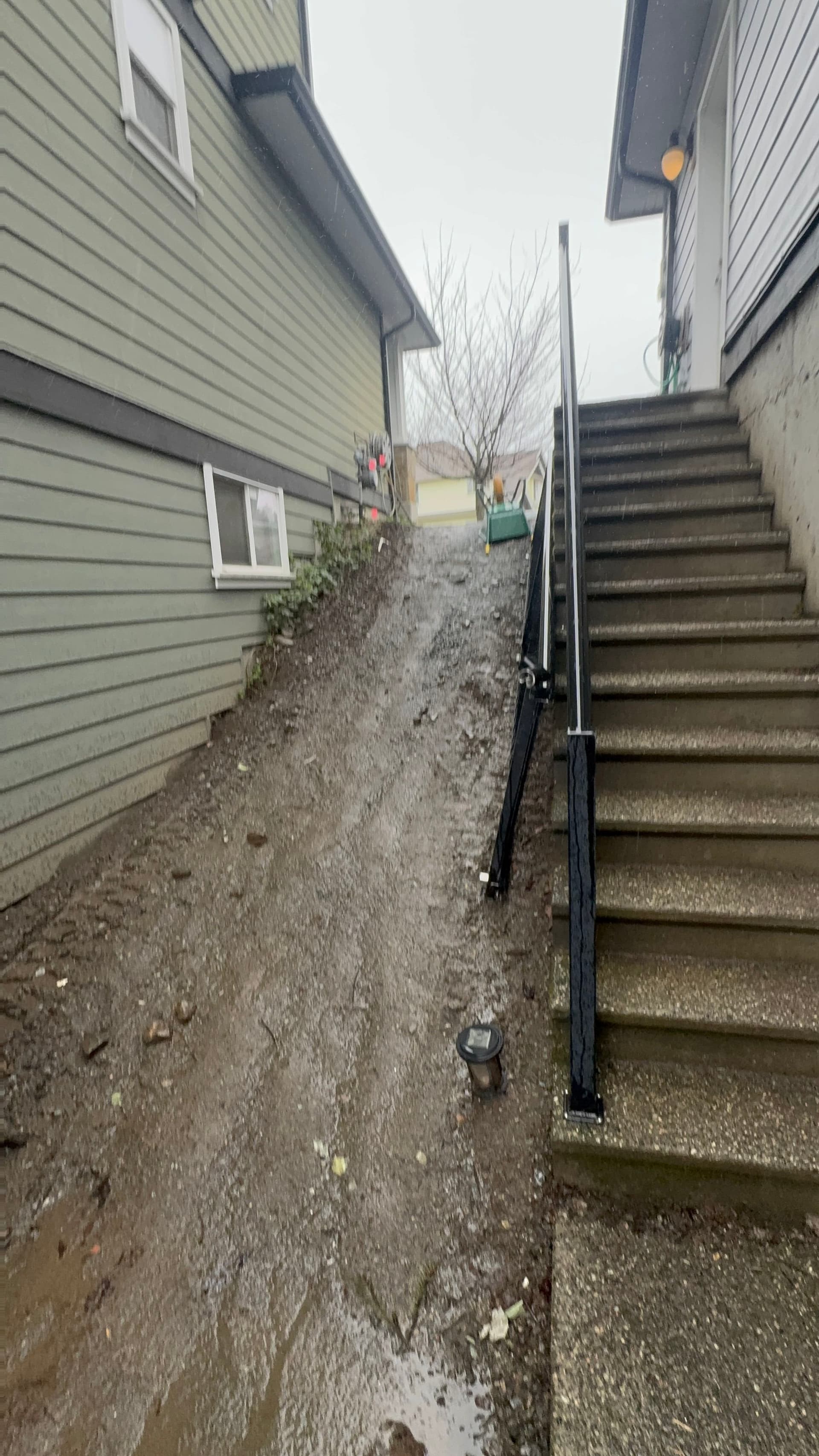 Gallery photos for Sloped Front Yard Landscape Installation in Langford: Image #1